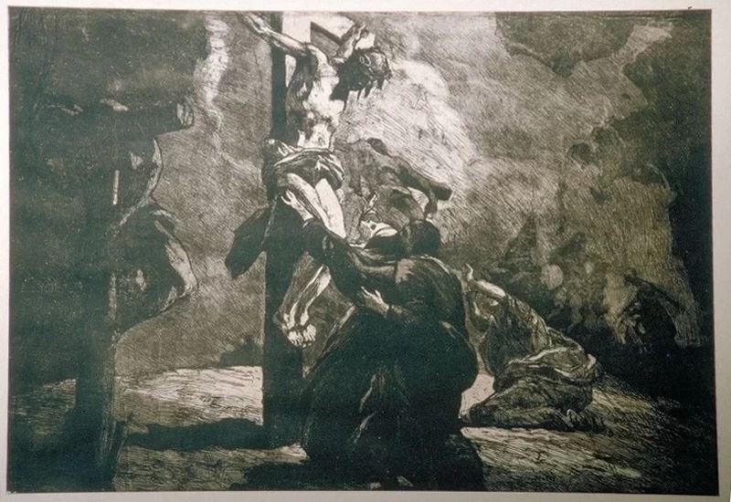 Via Crucis, Gesù Cristo morto in croce